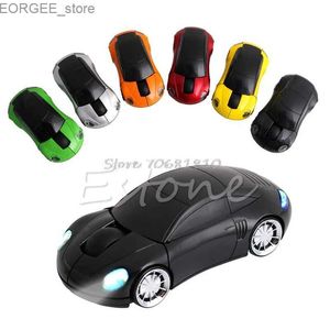 MICE 2,4 GHz 3D Optical Wireless Mouse Souris en forme de voiture en forme de récepteur USB pour les accessoires pour ordinateur portable PC SHEING DIRECT Y240407