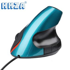 Souris ergonomiques verticales de souris USB Plug de jeu câblé à main droit des souris de jeu de ligne de ligne de ligne de ligne de ligne de ligne optique pour ordinateur portable PC 231020