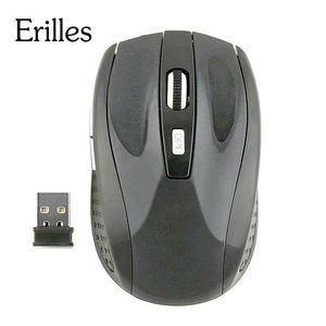 Souris Erilles meilleur vendeur 2.4G souris optique sans fil souris d'ordinateur pour ordinateur portable de bureau usine prix de gros 10 pièces/lot ordinateur portable Gamer