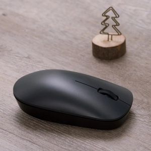 Souris New Xiaomi Wireless Mouse Lite Lite 2.4 GHz 1000dpi Ergonomic Optical Portable Computer Mouse USB Receiver Office Game pour PC Lap