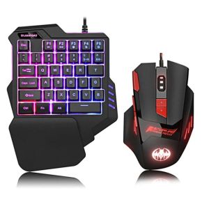 Mice Professional Fashion 35 Keys OneHanded Game Gaming Keyboard Mouse Keypad For LOL Dota PUBG Fortnite Keyboards Tools