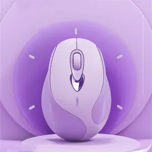 Souris Purple Bluetooth 5.1 Souris sans fil de souris rechagable Girl Girl Pink Mice USB Optical Gaming Mouse pour ordinateur portable PC Office