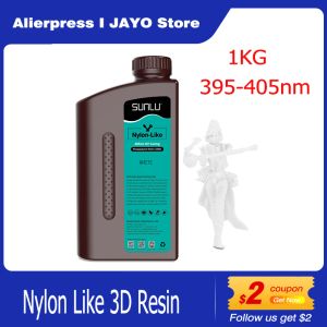 Ratones sunlu/jay0 nylon como 1 kg 395405 nm Curado de luz UV 3D Impresión Liquid Liquid Photopolymer Resina para 2K 4K 6K 8K LCD/DLP/SLA 3D Impresora