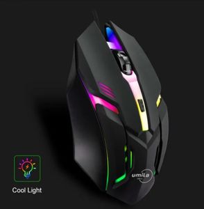 Souris La dernière souris de jeu au design ergonomique de haute qualité pour ordinateur de bureau, rétroéclairage USB, fabricant le plus vendu 231101