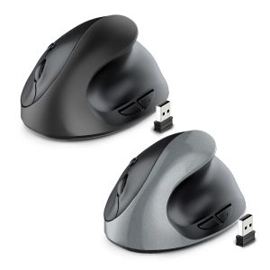 Souris souris verticale sans fil souris de poche souris ergonomique 1xAA alimentée par batterie 6 boutons souris 1600Dpi pour ordinateur portable