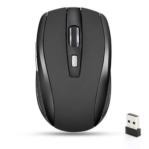 Souris souris sans fil souris silencieuse 2.4G souris de bureau optique mobile portable niveau DPI réglable adapté aux ordinateurs portables MacBooks 231101