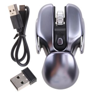 Souris y1ae conception ergonomique Mouses pour les joueurs de jeu Bureau Utilisez un port USB léger adapté à la plupart des ordinateurs portables en aluminium