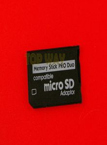 Adaptateur de fente pour carte Micro SD TF vers Memory Stick Pro Duo MS compatible pour PSP 1000 2000 3000 Converter7158682