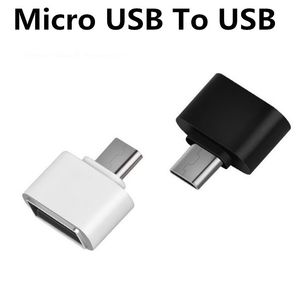 Adaptateur USB OTG mâle à femelle pour téléphone intelligent, connexion Flash, souris, clavier