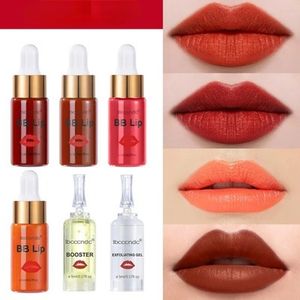 Miconeedle Lip Bloss Set BB lèvres pigments de sérum organiques soutient le développement de la couleur hydratante et régénération pour les lèvres BB Pigments organiques sériques