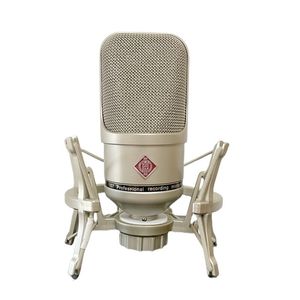 Micrófonos 107 Micrófono de condensador Kit de micrófono profesional con micrófono de montaje de choque gratuito para grabación de juegos Canto Podcast Living 221115