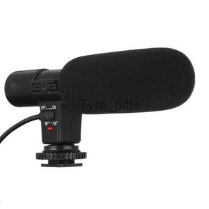 Micrófonos Micrófono universal de 3,5 mm Micrófono estéreo externo para micrófono de audio de automóvil Canon Nikon DSLR Cámara DV Videocámara PC Auto Car Radio x0717