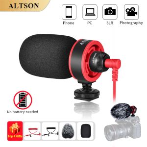 Microphones Altson Professional DSLR Camera Microphone pour le canon Nikon Sony Enregistrement YouTube avec une réduction du bruit intelligente