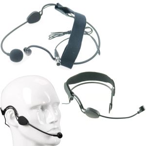 Microphones Microphone cardioïde de casque Black SM28 pour Shure Wireless Beltpack System Ta4f Mini