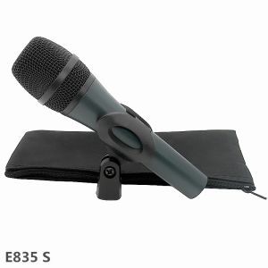 Microphones Professional Microphone E835 Dynamic Karaoke Recording Studio Wired Retro Capsule Mic Vocal Singing for Vintage Home KTV