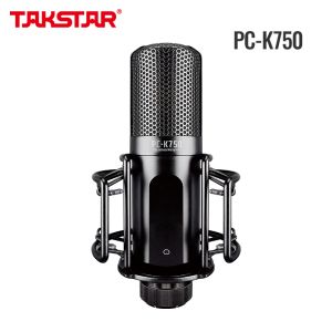 Microphones Takstar PCK750 Enregistrement Microphone Microphone XLR Microphone Vocal Condenser Studio, idéal pour les applications Project / Home Studio