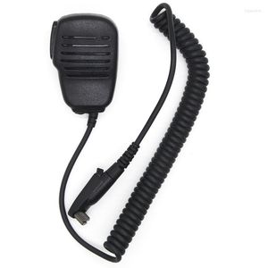 Micrófonos Radio bidireccional Micrófono Walkie Talkie Altavoz para Gp328plus GP344 GP388 Plus