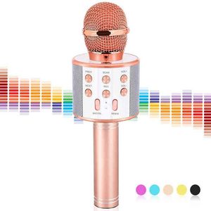 Microphones sans fil bluetooth USB microphone condensateur professionnel karaoké pied de micro radio mikrofon studio studio d'enregistrement cadeau enfant T220916