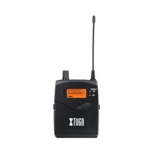 Microfones XTUGA RW2080 Sistem Monitor In Ear Penerima Paket Tubuh Tunggal dengan Fone de ouvido Nirkabel Seluruh Logam 230905