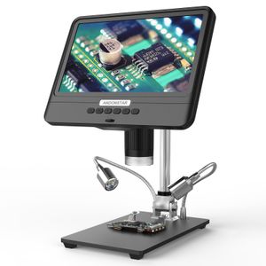 Microscope et accessoires Andonstar Microscope AD208S/G1000 Microscope numérique pour souder LCD électronique 5-1200X 1080P Outil de soudure 230714
