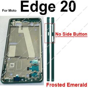Cadre moyen pour Motorola Moto Edge Plus Edge S Pro Edge 20 Pro Edge S30 Mythre du cadre Middle LCD Pièces de réparation du cadre avant avant