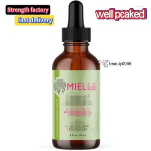 Mielle Aceite esencial de romero Mielle Organics Aceites fortalecedores del cuero cabelludo de menta y romero Fragancia para cuero cabelludo seco y para puntas abiertas Romero 59ML