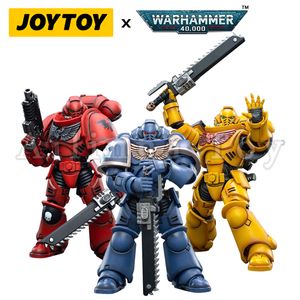 Military Figures JOYTOY 1/18 Action Figure Intercessors Trio Anime Collection Military Model 230803