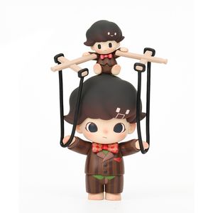 Figures militaires Popmart dimoo Control Doll Toys Kawaii Anime Action Figure Ornement Figurines Home Decktop Dolls Model Girls Gift 230818