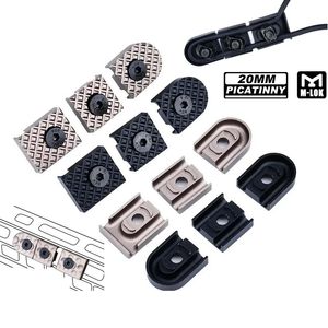 Accessoire tactique militaire CNC en métal 3 pièces/ensemble m-lok Keymod système de guidage de fil Airsoft Rail garde-main queue accessoire fixe