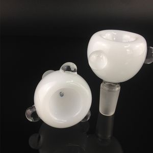 Autres accessoires pour fumeurs Milky Glass Factory Vente directe G.O.G bol 14.5mm joint mâle pour tuyau d'eau femelle downstem