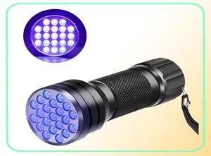 Mini 21 LED Luz Negra Stealth Marker Linterna UV Antorcha Ultravioleta Light7740522