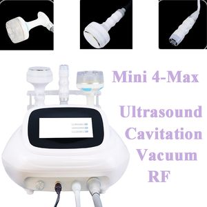 Mini Machine amincissante à ultrasons 4-Max, appareil amincissant pour le visage, RF 40K, Cavitation 3D, combustion des graisses, réduction de la Cellulite, Lifting du visage