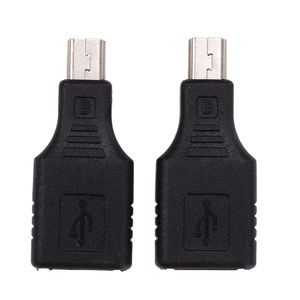 Mini 5Pin mâle vers USB femelle connecteur convertisseur transfert de données synchronisation OTG adaptateur pour MP3 MP4 tablettes téléphones u-disk