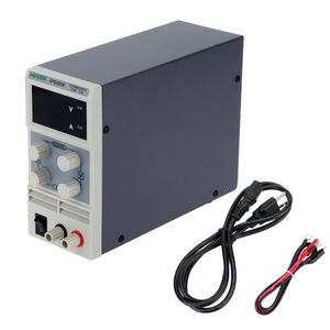 Freeshipping Mini adjustable DC power supply 110V/220V regulated output voltage 0~30V output current 0~5A regulator EU/US plug