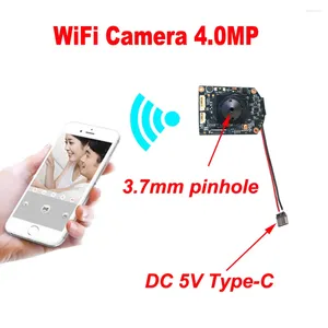 Mini caméra WiFi 5V Port d'alimentation USB Surveillance sans fil type-c Surveillance de sécurité HD vidéo téléphone portable à distance