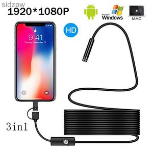 MINI CAMERAS 1080P Endoscope de caméra Android HD Full HD IP67 1920 * 1080 1M 2M 5M MICRO DETECTION VIDEO VIDEO CAME ENDOSCOPE SNAPE TUBE WX