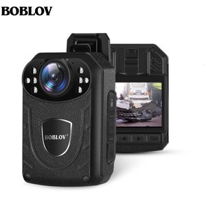 Mini caméras Boblov caméra KJ21 64G HD1296P portable corps Cam garde de sécurité comcorders Vision nocturne DVR enregistreur Politie Kamera 230830