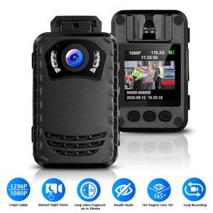 Mini Cameras BOBLOV N9 Body Camera Full HD 1296P Small Portable Night Vision Support 256G DVR Drop body cam 230830