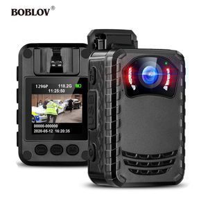 Mini Cameras BOBLOV N9 Body Camera Full HD 1296P Mounted Small Portable Night Vision Cam 128GB 258GB mini camera 230830