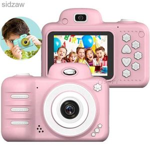 Mini Cameras HD 1080p Digital Childrens Troproproof 2,4 pouces Vlog Vidéo Photographie Childrens Best Gift Wx