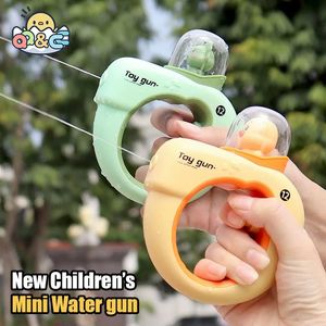 Mini caricatura de agua pistola infantil para niños salpicaduras de la piscina al aire libre accesorios de la playa para bebés juguetes para niños 240402