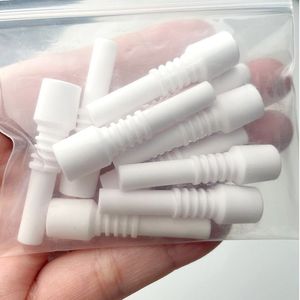 Mini accessoires pour fumer les ongles en céramique 10mm joint mâle 4cm dabber 10mm 14mm 18mm pointe autre pour NC TSD01-03