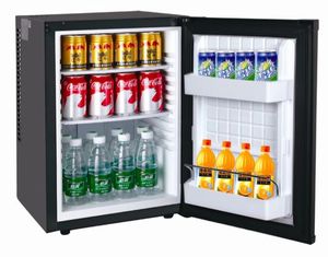 Kolice Mini cocina hogar Refrigerador compacto, mini congeladores, minibar de hotel, mini refrigerador 1.4 pies cúbicos, negro