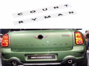 Mini Cooper Countryman R60 F60 3D Emblème En Métal Badge Autocollant Decals6626892