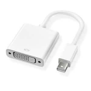 Adaptateur Mini DP DisplayPort vers DVI, convertisseur de connexion pour Mac, Microsoft Surface, ordinateur portable, moniteur de télévision, pprojecteur