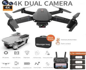 Mini drone avec caméra HD 4K Wideangle WiFi Drone Transmission en temps réel FPV RC Quadcopter RC RC Helicopter Toys for Kid17289300