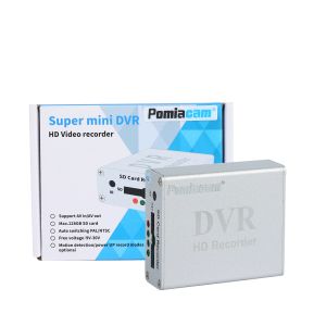 Mini grabadora de vídeo digital DVR, tarjeta SD, grabación en tiempo real para cámara FPV, videocámara, DVD, TV Box, cámara CCTV de 1 canal, grabadora DVR para cámara CVBS NTSC PAL