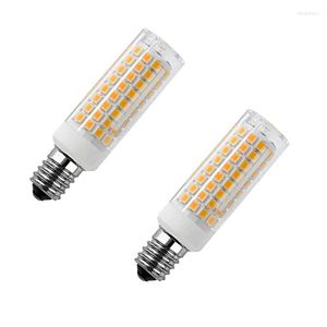 Mini lámpara LED E14, 3W, 5W, 9W, 12W, 15W, 18W, CA 220V, bombilla de maíz SMD2835, ángulo de haz de 360, reemplaza las luces halógenas de araña