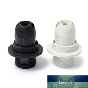 MINI EDISONS VIS SES PRATIQUE E14 BASE DE BASE DE PLAQUE DE LAMPE DE LAMPE PENSION PENDANCE BAGUE D'AMBLABLAGE 250V 2A Noir / Blanc Prix usine Expert Design Quality Style