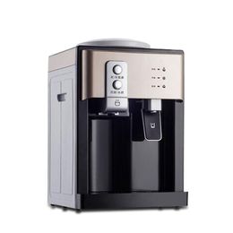 Mini dispensador de agua eléctrico de escritorio, enfriador de agua de refrigeración por hielo frío y caliente en miniatura, calentador de agua para albergue, ayudante para barra de té y café